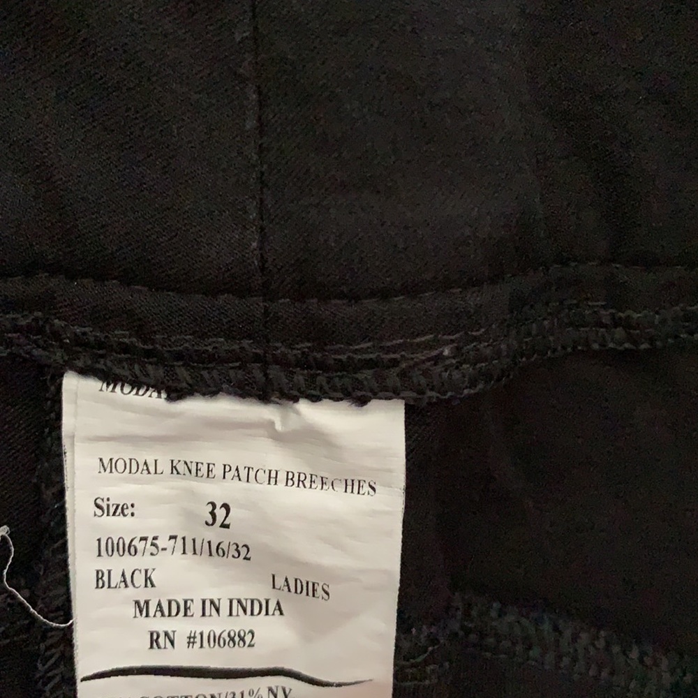 Modal Knee Patch Breeches - Picture 4 of 9